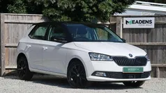 Candy white black magic pearl effect Used 2021 Skoda Fabia SE Hatchback | £12,995 (Fair price)