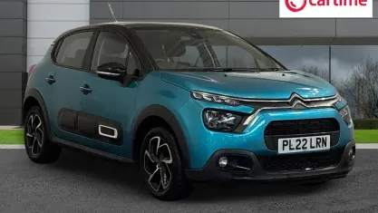 Used Citroën C3 PureTech 110 HP (80 kW) 2022 Blue Hatchback