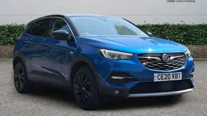 Used Vauxhall Grandland X SRi 131 HP (96 kW) 2020 Blue SUV