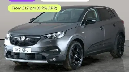Used Vauxhall Grandland X SRi 131 HP (96 kW) 2021 Grey SUV