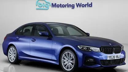 Used BMW 330e M Sport 292 HP (214 kW) 2020 Blue Sedan