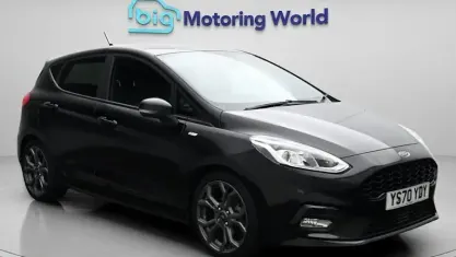 Used Ford Fiesta ST-Line 125 HP (91 kW) 2020 Black Hatchback