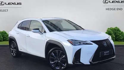 White Used 2021 Lexus UX 250h Sport Line SUV | £22,203 (Fair price)