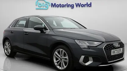 Begagnad Audi A3 Sportback Sport 150 HK (110 kW) 2023 Grå Halvkombi