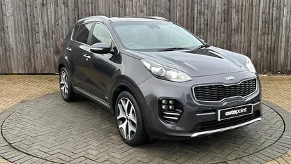Silver Used 2018 Kia Sportage GT-Line SUV | £10,899 (Fair price)