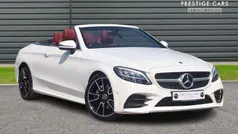 White Used 2018 Mercedes C200 AMG line Cabriolet | £17,491 (Fair price)