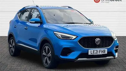 Used MG ZS Excite 106 HP (77 kW) 2020 Blue Hatchback