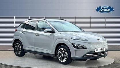 Usado Hyundai Kona Premium 100 kW (136 CV) 2022 Gris SUV