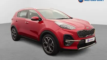 Używany Kia Sportage GT-Line S 177 KM (130 kW) 2021 Czerwony SUV