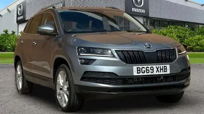 Used Skoda Karoq SE L 150 HP (110 kW) 2019 Grey SUV