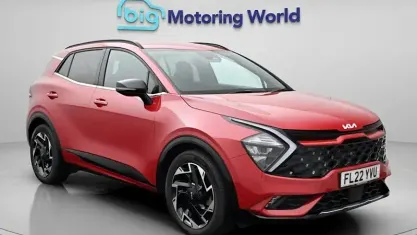 Used Kia Sportage GT-Line 150 HP (110 kW) 2022 Red SUV