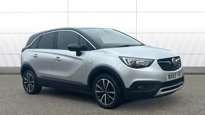 Used Vauxhall Crossland X Elite 110 HP (80 kW) 2019 Silver SUV