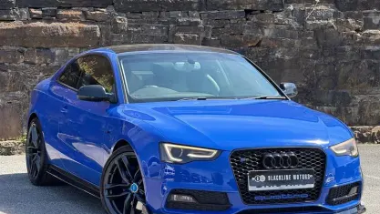 Used Audi S5 Black Edition 333 HP (244 kW) 2016 Blue Coupe