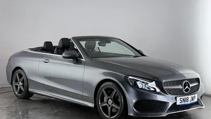 Used 2018 Mercedes C220 AMG line Cabriolet | £18,000 (Fair price)