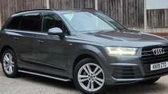 Grey Used 2018 Audi Q7 S-Line SUV | £26,895 (Fair price)
