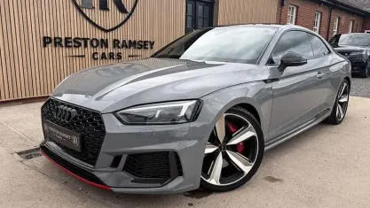 Used Audi RS5 Advanced 450 HP (330 kW) 2018 Grey Coupe