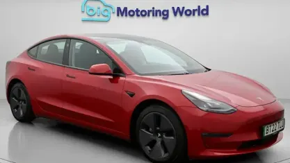 Used Tesla Model 3 Long Range AWD 366 kW (498 HP) 2022 Red Sedan