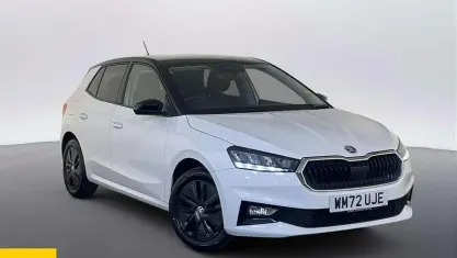 Usado Skoda Fabia Colour Edition 110 CV (80 kW) 2023 Blanco Utilitario