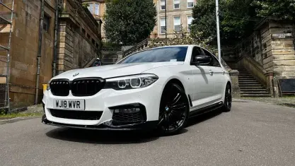 Begagnad BMW 520 M Sport 190 HK (139 kW) 2018 Vit Sedan