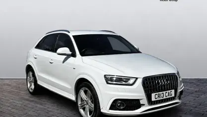 Used Audi Q3 S-Line 177 HP (130 kW) 2014 White SUV