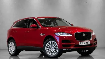 Used Jaguar F-Pace Portfolio 180 HP (132 kW) 2016 Red SUV