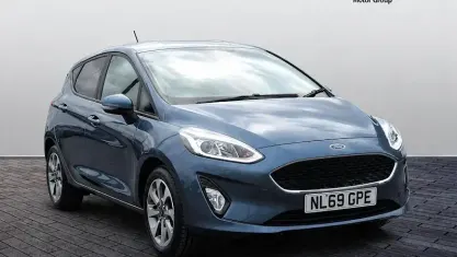Used Ford Fiesta Trend 86 HP (63 kW) 2019 Blue Hatchback