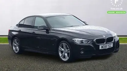Used BMW 330e M Sport 252 HP (185 kW) 2018 Black Sedan