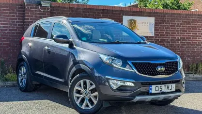 Used Kia Sportage 136 HP (100 kW) 2015 Silver SUV