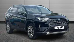 Galaxy black Used 2021 Toyota RAV4 Hybrid SUV | £27,350 (Fair price)