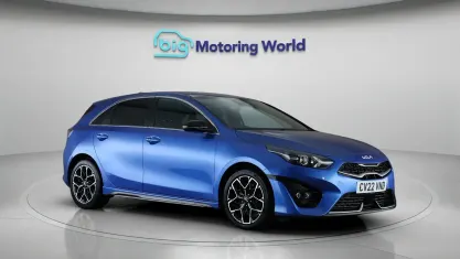 Used Kia Ceed GT-Line 160 HP (117 kW) 2022 Blue Hatchback