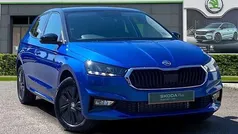 Race blue metallic black magic pearl effect New 2024 Skoda Fabia Colour Edition Hatchback | £16,899 (Good price)