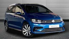 Blue Used 2018 VW Touran R-line MPV | £17,779 (Fair price)