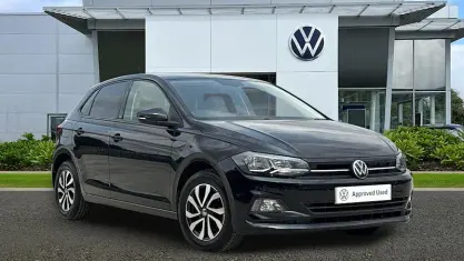 Used VW Polo Active 95 HP (69 kW) 2021 Black Hatchback