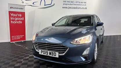 Used Ford Focus Titanium 120 HP (88 kW) 2019 Blue Hatchback