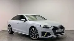 White Used 2023 Audi A4 S-Line Sedan | £23,800 (Super price)