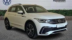 White Used 2022 VW Tiguan R-line SUV | £30,485 (Fair price)