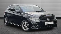 Black Used 2023 VW Polo R-line Hatchback | £17,795 (Fair price)