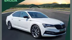 White Used 2024 Skoda Superb SportlinePlus Hatchback | £26,290 (Fair price)