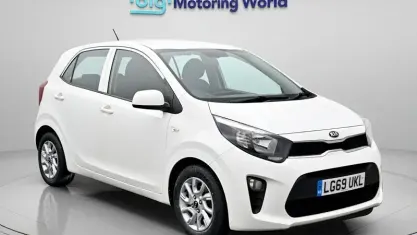 Used Kia Picanto 84 HP (61 kW) 2019 White Hatchback