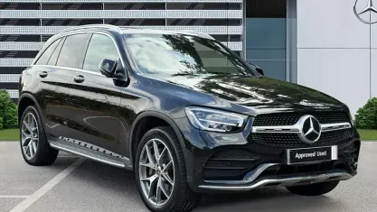 Used Mercedes GLC300e AMG line 320 HP (235 kW) 2023 Black SUV