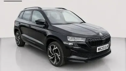 Used Skoda Karoq SportLine 150 HP (110 kW) 2025 Black SUV