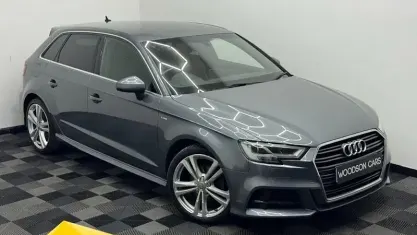 Second-hand Audi A3 Sportback S-Line 116 CP (85 kW) 2019 Gri Hatchback