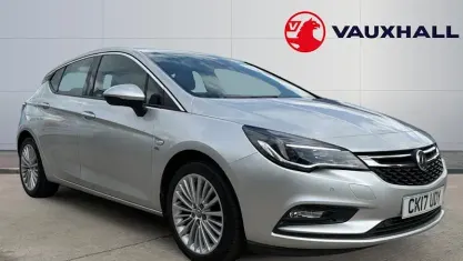 Used Vauxhall Astra Elite 105 HP (77 kW) 2017 Silver Hatchback
