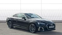 Black Used 2021 Audi A5 S-Line Coupe | £22,657 (Fair price)