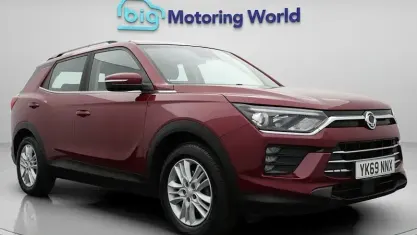 Used SsangYong Korando 136 HP (100 kW) 2019 Red SUV