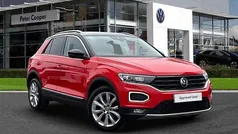 Red Used 2019 VW T-Roc SEL SUV | £18,292 (Fair price)