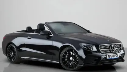 Used Mercedes E350 AMG Line Premium Plus 299 HP (219 kW) 2019 Black Cabriolet