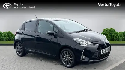 Used Toyota Yaris 101 HP (74 kW) 2020 Black Hatchback