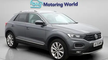 Grey Used 2020 VW T-Roc SEL SUV | £18,200 (Fair price)
