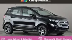 Black Used 2022 Ford Ecosport ST-Line SUV | £11,397 (Fair price)
